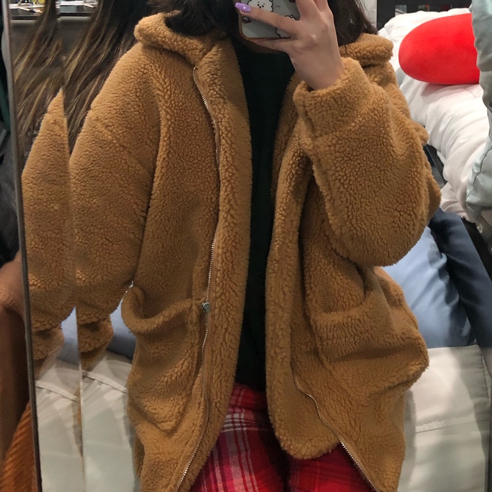 teddy coat - Picture 2 of 3